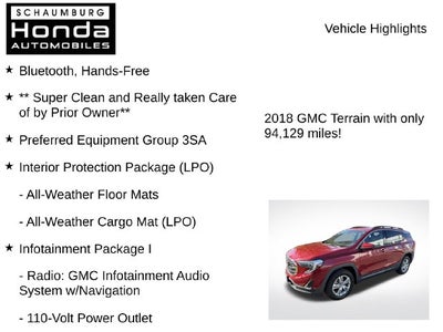 2018 GMC Terrain SLE