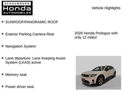 2026 Honda Prologue Touring