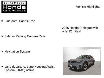 2026 Honda Prologue Elite