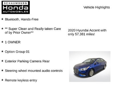 2020 Hyundai Accent SE