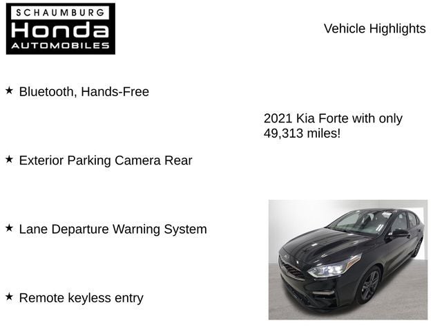 2021 Kia Forte GT-Line