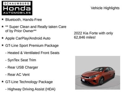 2022 Kia Forte GT-Line