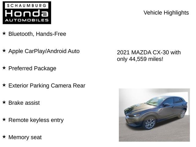 2021 Mazda Mazda CX-30 Preferred