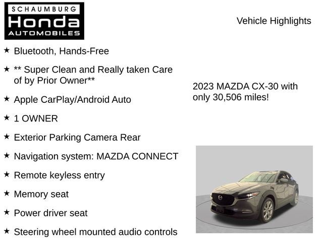 2023 Mazda Mazda CX-30 2.5 S Premium Package