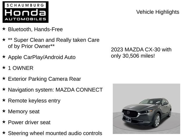 2023 Mazda Mazda CX-30 2.5 S Premium Package