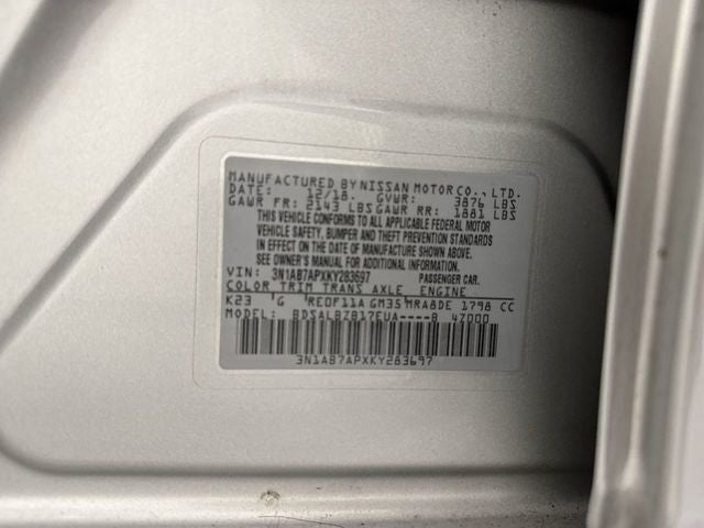 2019 Nissan Sentra S