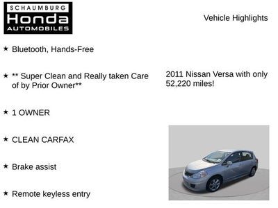 2011 Nissan Versa 1.8 SL