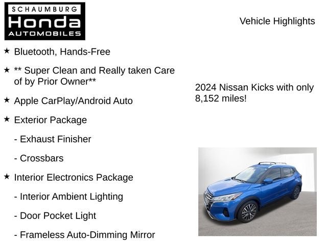 2024 Nissan Kicks SV