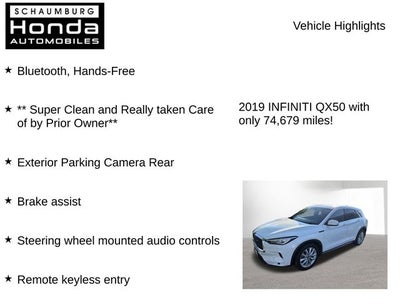 2019 INFINITI QX50 PURE