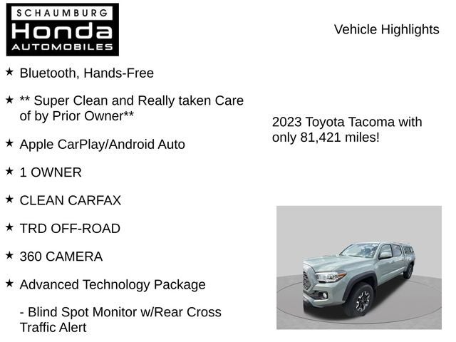2023 Toyota Tacoma TRD Off-Road V6