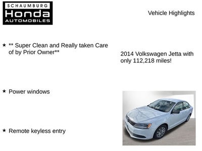 2014 Volkswagen Jetta 2.0L S