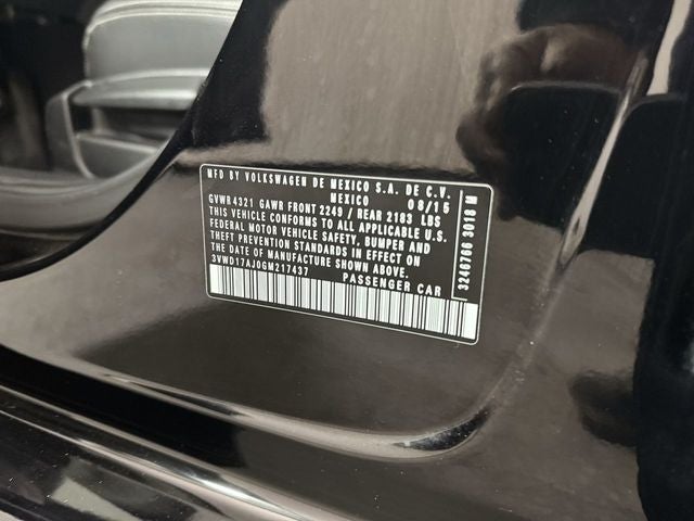 2016 Volkswagen Jetta 1.8T Sport