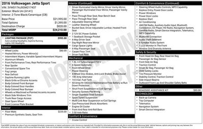 2016 Volkswagen Jetta 1.8T Sport