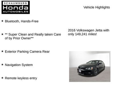 2016 Volkswagen Jetta 1.8T Sport