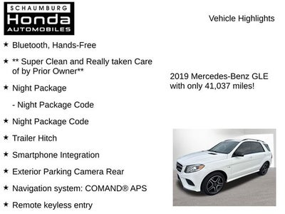 2019 Mercedes-Benz GLE GLE 43 AMG® 4MATIC®