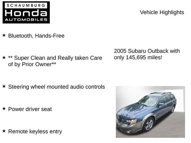 2005 Subaru Outback 3.0R L.L. Bean