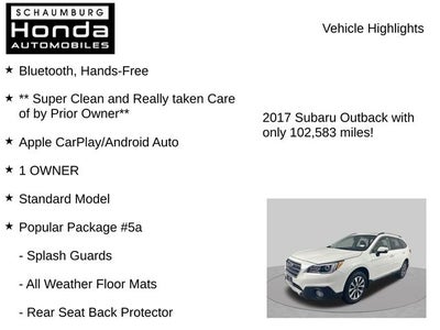 2017 Subaru Outback 3.6R Touring