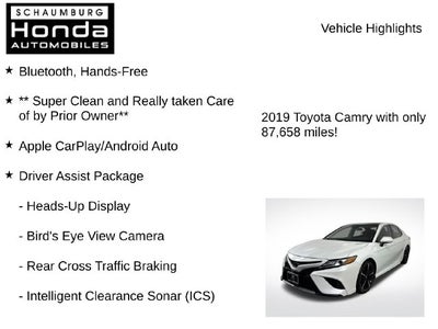2019 Toyota Camry XSE