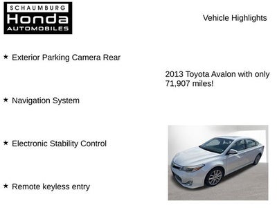 2013 Toyota Avalon Limited