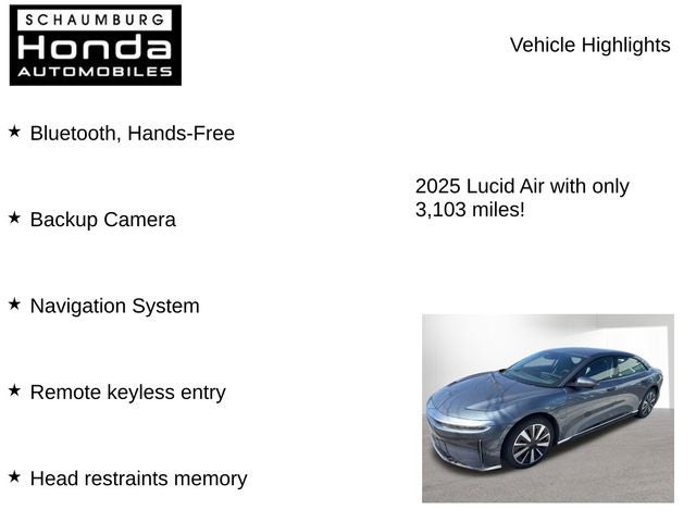 2025 Lucid Air Pure