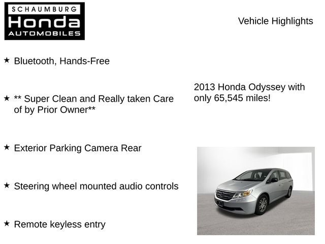 2013 Honda Odyssey EX-L