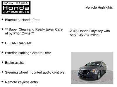 2016 Honda Odyssey EX-L