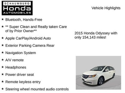 2015 Honda Odyssey Touring Elite