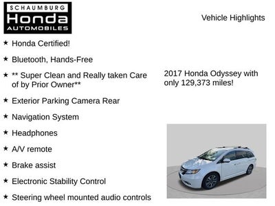 2017 Honda Odyssey Touring