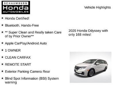 2026 Honda Odyssey EX-L