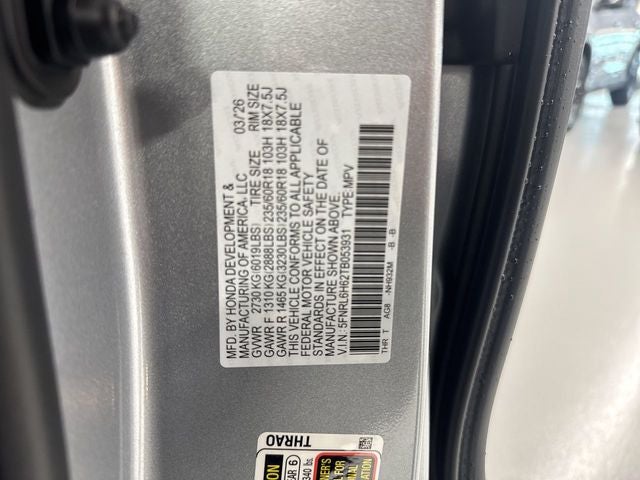 2026 Honda Odyssey EX-L