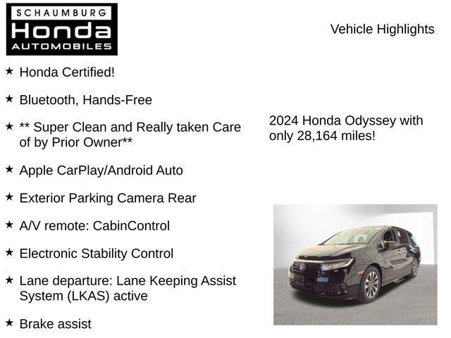 2024 Honda Odyssey EX-L