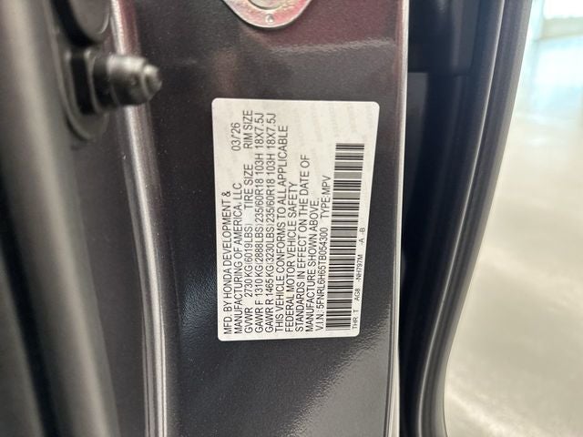 2026 Honda Odyssey EX-L