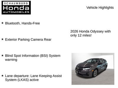 2026 Honda Odyssey EX-L