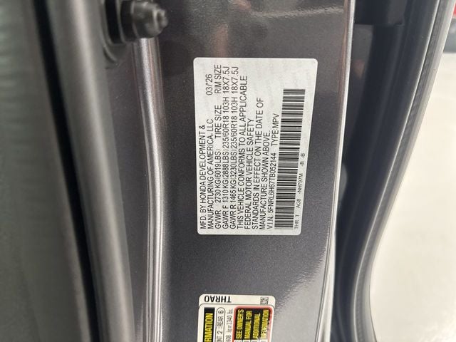 2026 Honda Odyssey EX-L