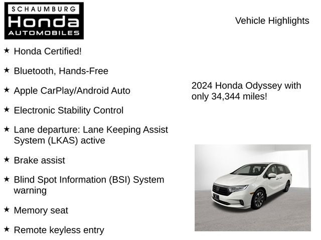 2024 Honda Odyssey EX-L
