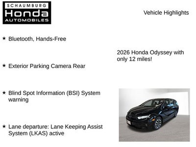 2026 Honda Odyssey EX-L
