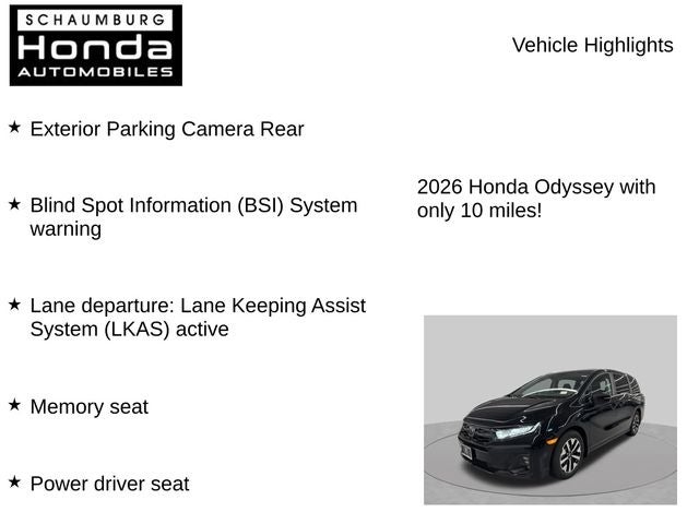 2026 Honda Odyssey EX-L