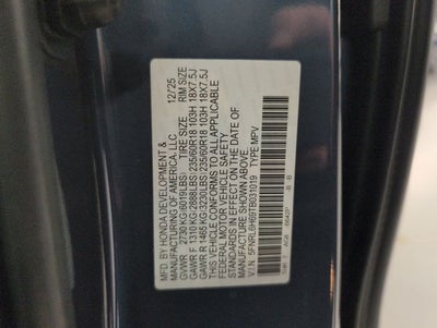 2026 Honda Odyssey EX-L