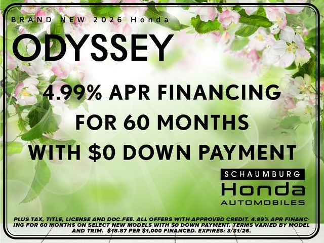 2026 Honda Odyssey EX-L