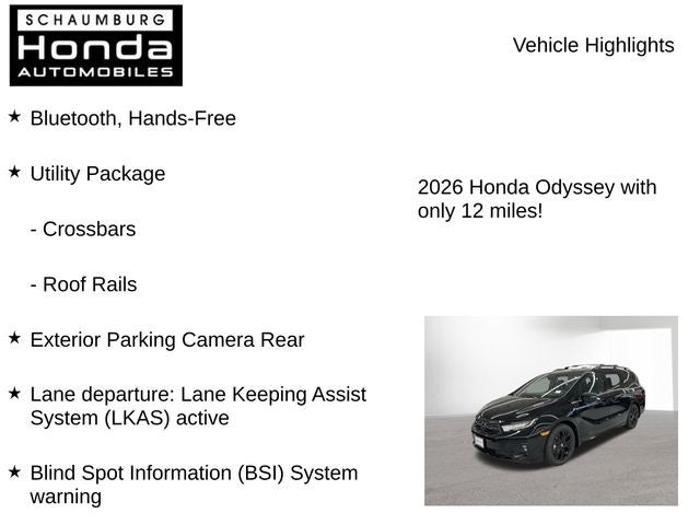 2026 Honda Odyssey Sport-L