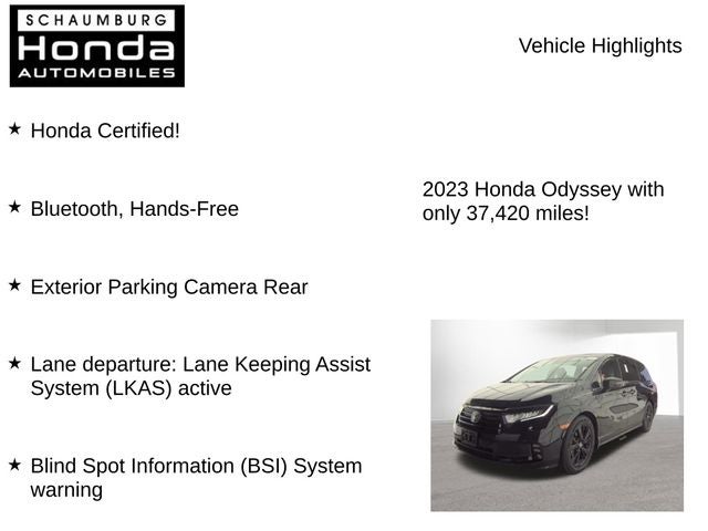 2023 Honda Odyssey Sport