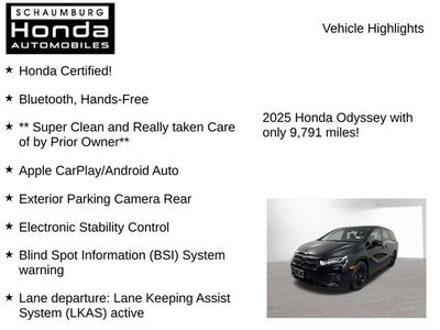 2025 Honda Odyssey Sport-L