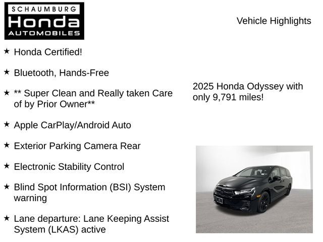 2025 Honda Odyssey Sport-L
