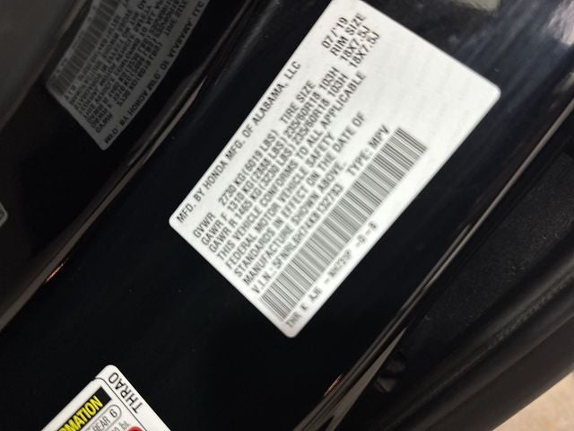 2019 Honda Odyssey EX-L