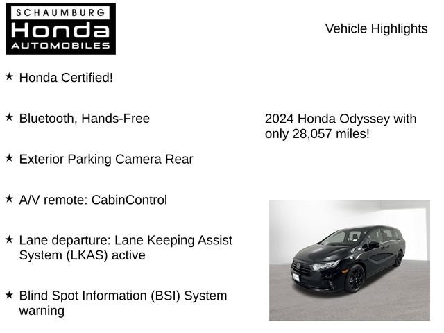 2024 Honda Odyssey Sport