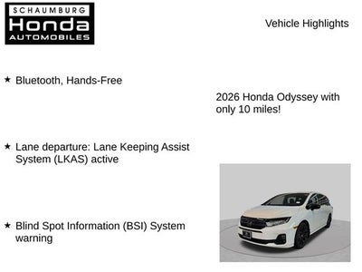 2026 Honda Odyssey Sport-L