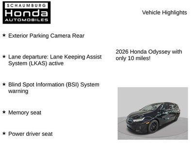 2026 Honda Odyssey Sport-L