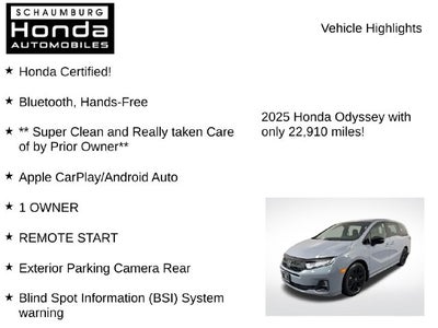 2025 Honda Odyssey Sport-L