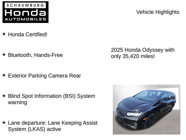 2025 Honda Odyssey Sport-L