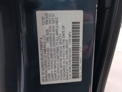 2026 Honda Odyssey Touring